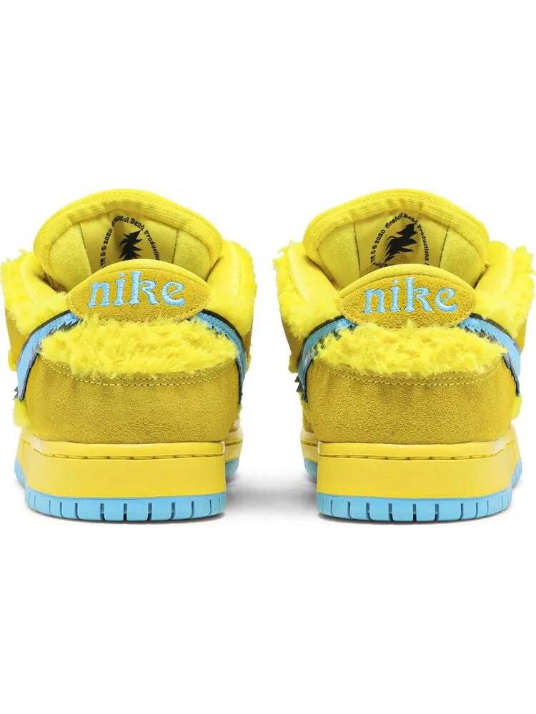 Кроссовки Nike Grateful Dead x Dunk Low SB 'Yellow Bear' — изображение 6 из 8, желтый