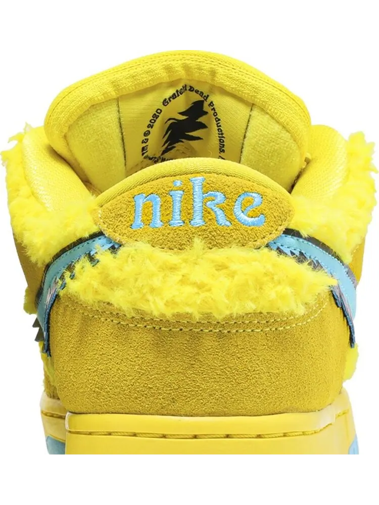 Кроссовки Nike Grateful Dead x Dunk Low SB 'Yellow Bear' — изображение 7 из 8, желтый