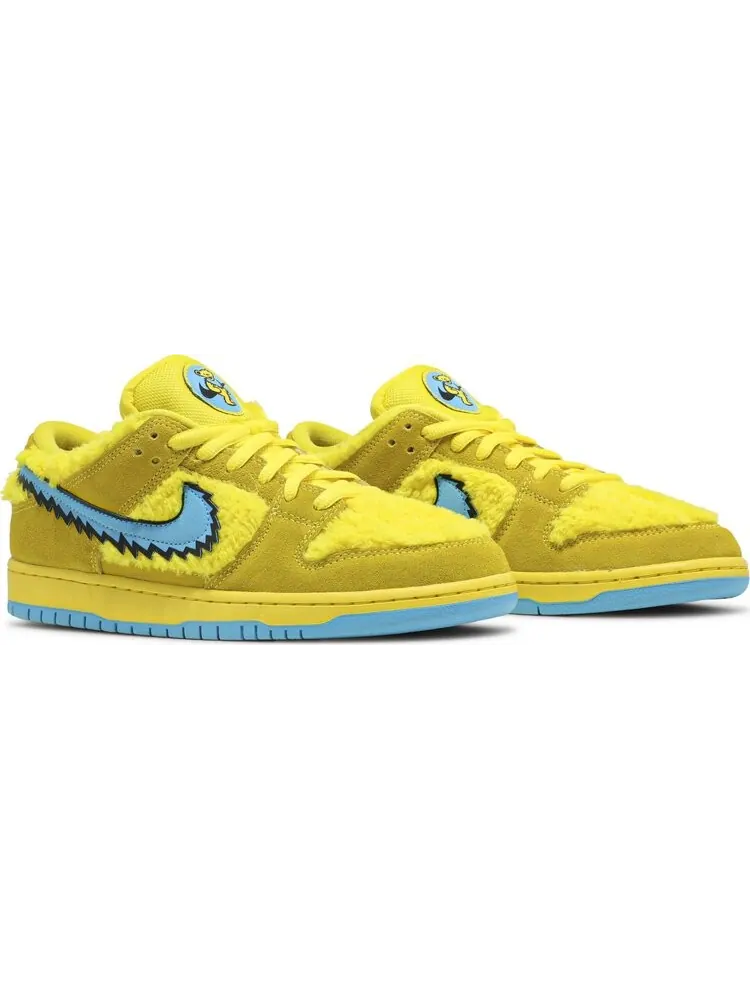 Кроссовки Nike Grateful Dead x Dunk Low SB 'Yellow Bear' — изображение 8 из 8, желтый