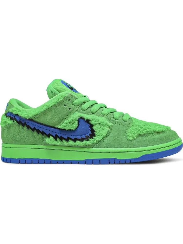 Кроссовки Nike Grateful Dead x Dunk Low SB 'Green Bear' — изображение 1 из 8, зеленый