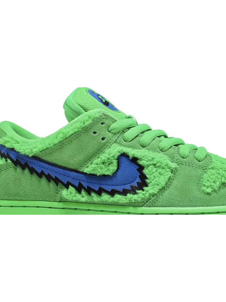 Кроссовки Nike Grateful Dead x Dunk Low SB 'Green Bear' — изображение 2 из 8, зеленый