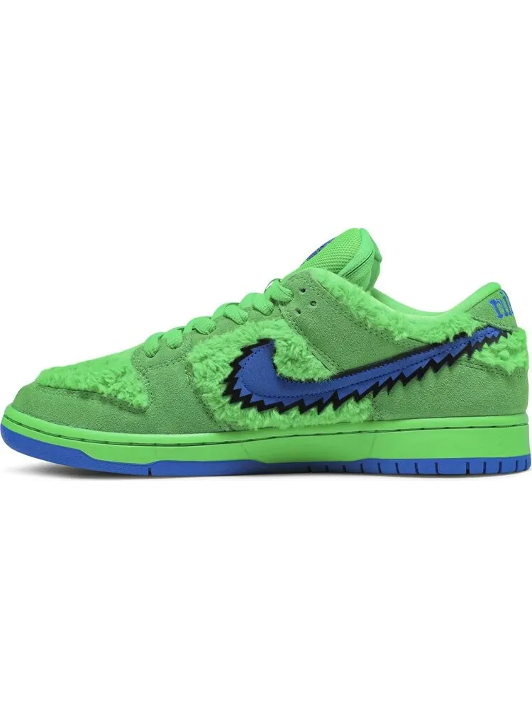 Кроссовки Nike Grateful Dead x Dunk Low SB 'Green Bear' — изображение 3 из 8, зеленый