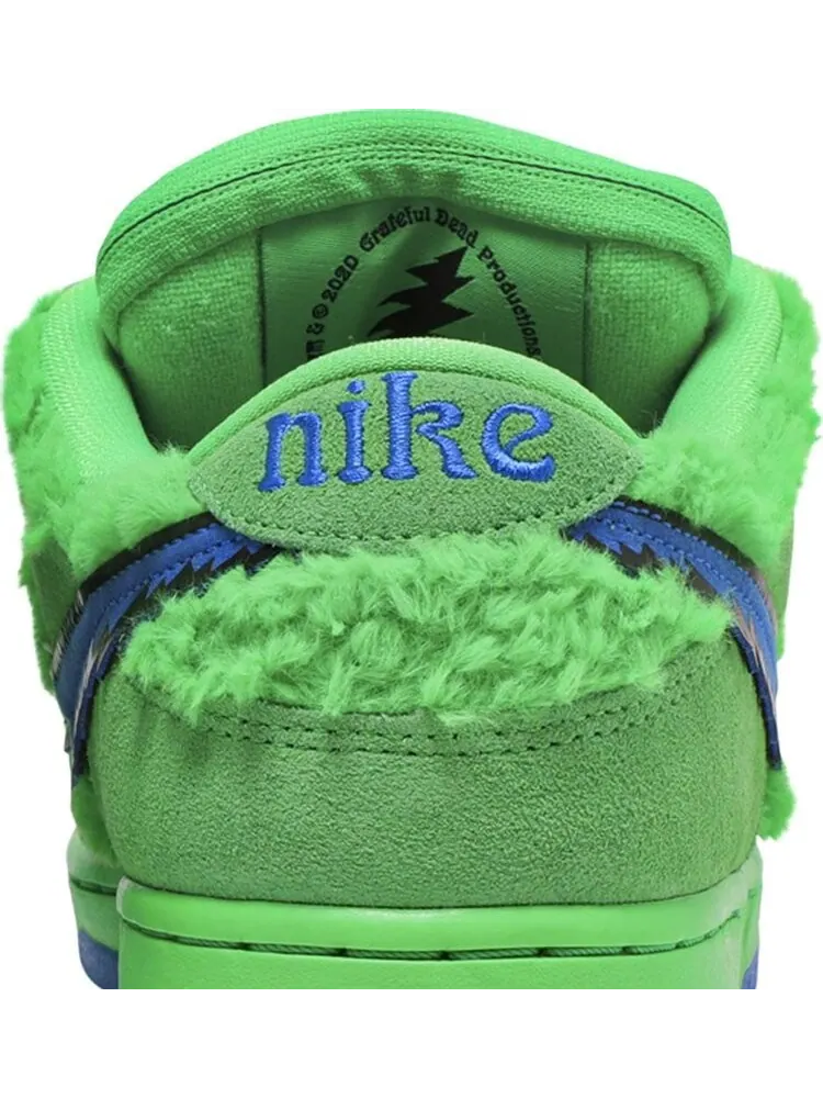 Кроссовки Nike Grateful Dead x Dunk Low SB 'Green Bear' — изображение 7 из 8, зеленый