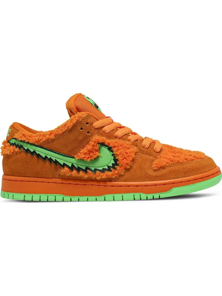 Лимитированные кроссовки Nike Grateful Dead x Dunk Low SB 'Orange Bear' — изображение 1 из 8, оранжевый