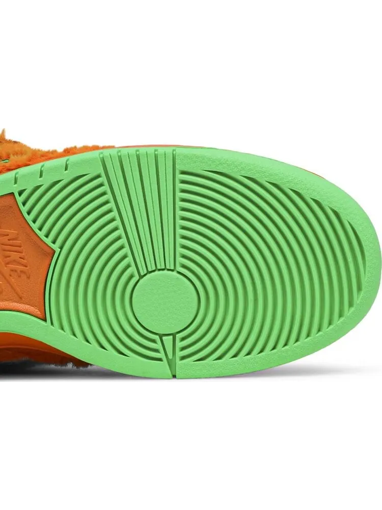 Лимитированные кроссовки Nike Grateful Dead x Dunk Low SB 'Orange Bear' — изображение 5 из 8, оранжевый