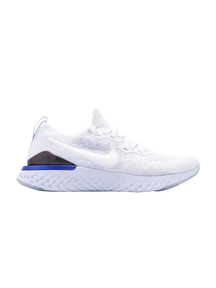 Кроссовки Nike Epic React Flyknit 2 'Blue Tint' — изображение 1 из 1, белый