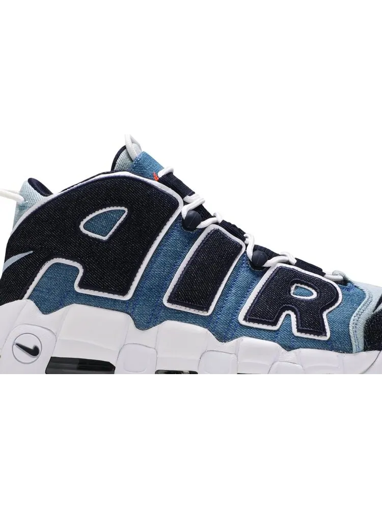 Кроссовки Nike Air More Uptempo 96 'Denim' — изображение 2 из 8, синий