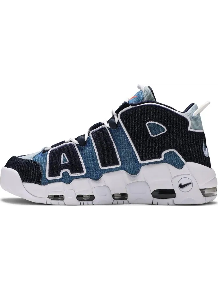 Кроссовки Nike Air More Uptempo 96 'Denim' — изображение 3 из 8, синий