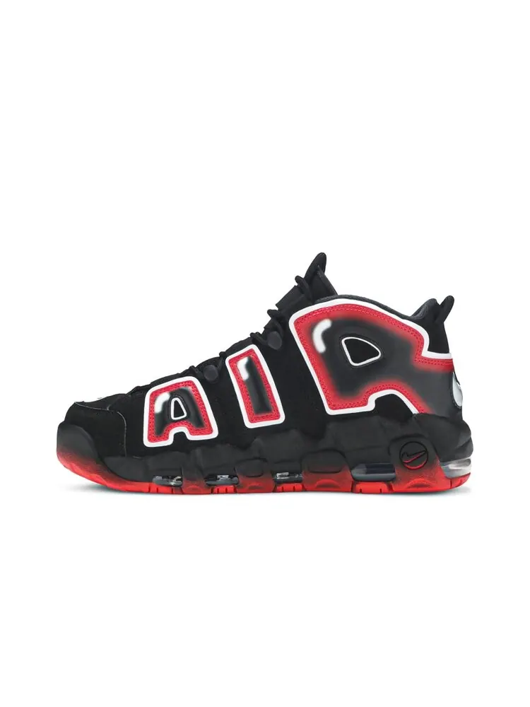 Кроссовки Nike Air More Uptempo 96 — изображение 3 из 4, красный