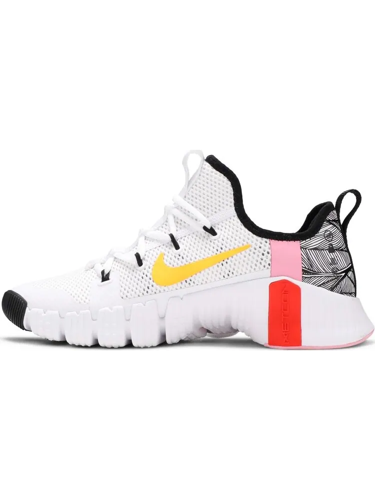 Кроссовки Nike Wmns Free Metcon 3 'White Team Orange' — изображение 3 из 8, белый