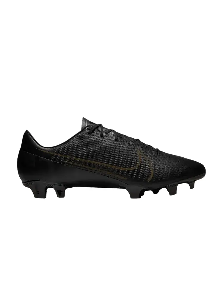 Кроссовки Mercurial Vapor 13 Elite Tech Craft FG 'Triple Black' — изображение 1 из 1, черный