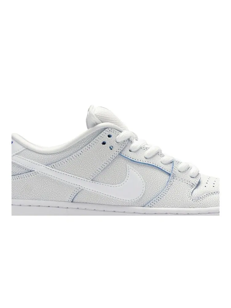 Кроссовки Nike Dunk Low Premium SB 'Cracked Leather' — изображение 2 из 4, белый