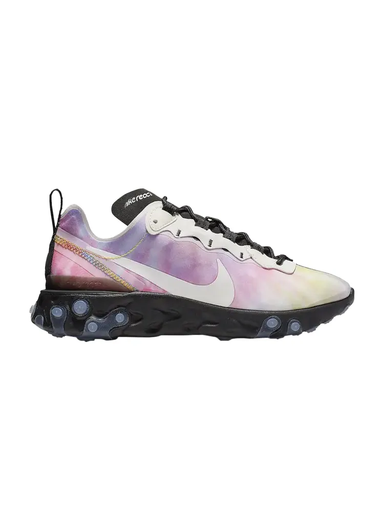 Кроссовки Nike Wmns React Element 55 'Tie Dye' — изображение 1 из 1, мульти