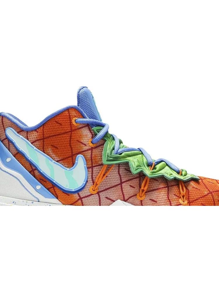 Кроссовки Nike SpongeBob SquarePants x Kyrie 5 EP 'Pineapple House' — изображение 2 из 8, оранжевый