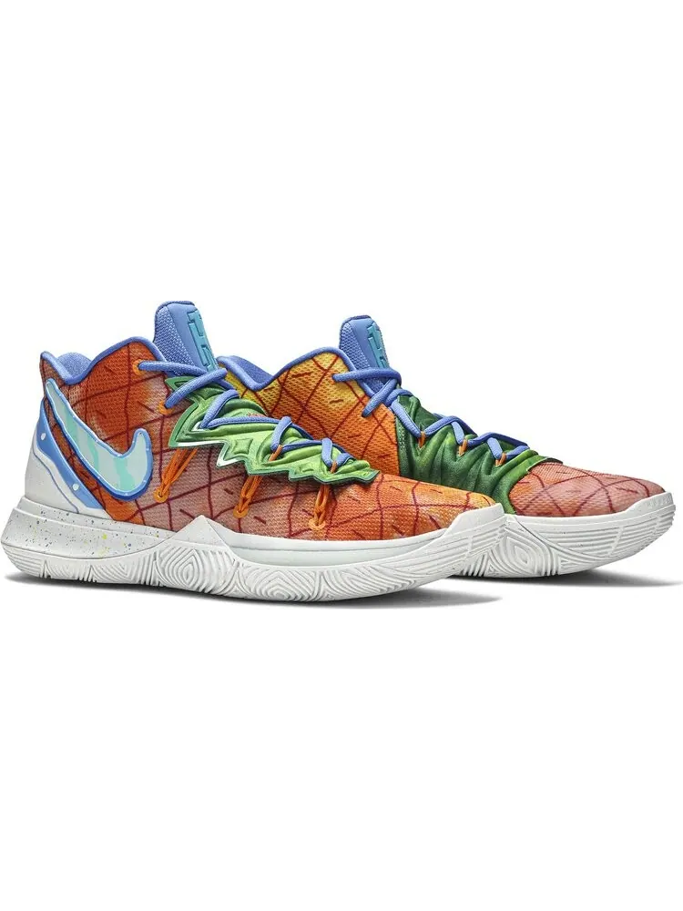 Кроссовки Nike SpongeBob SquarePants x Kyrie 5 EP 'Pineapple House' — изображение 8 из 8, оранжевый