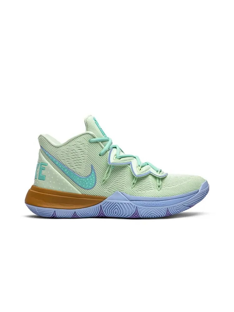 Кроссовки Nike SpongeBob SquarePants x Kyrie 5 'Squidward' Special Box — изображение 1 из 4, синий
