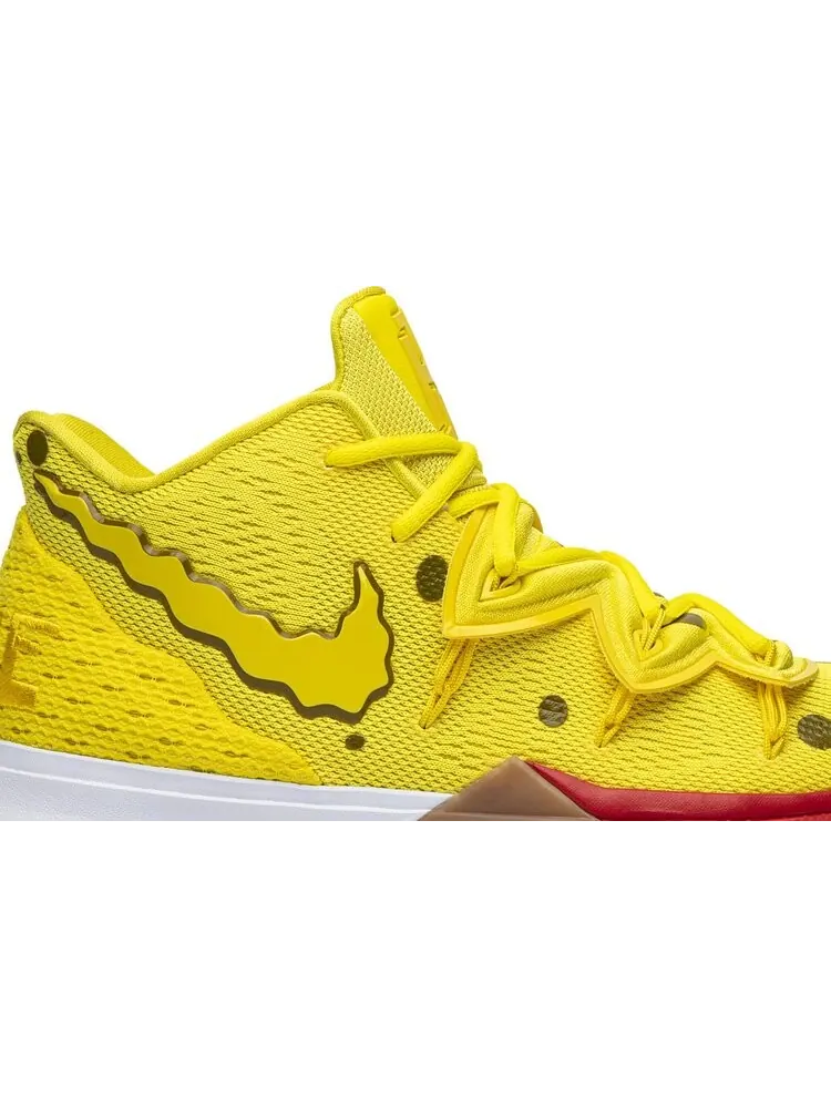 Кроссовки Nike SpongeBob SquarePants x Kyrie 5 'SpongeBob' — изображение 2 из 8, желтый