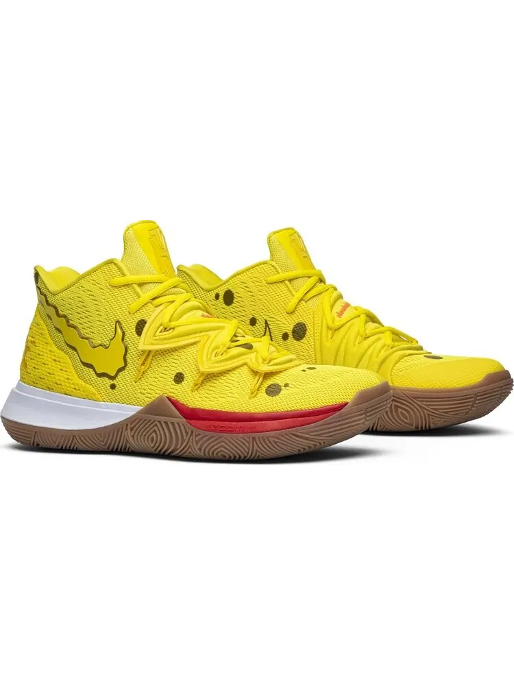Кроссовки Nike SpongeBob SquarePants x Kyrie 5 'SpongeBob' — изображение 8 из 8, желтый