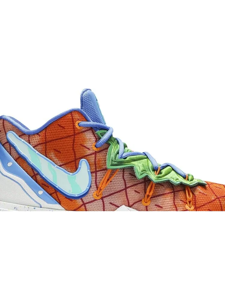 Кроссовки Nike SpongeBob SquarePants x Kyrie 5 'Pineapple House' — изображение 2 из 9, оранжевый