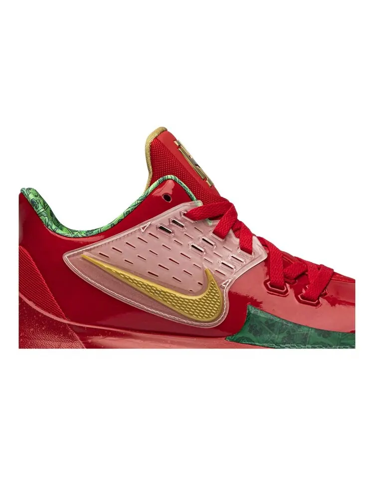 Кроссовки Nike SpongeBob SquarePants x Kyrie Low 2 'Mr. Krabs' — изображение 2 из 4, красный