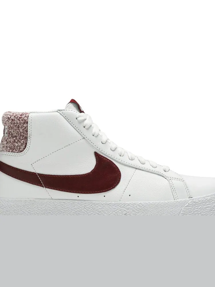 Кроссовки Nike Blazer Mid SB 'Team Red' — изображение 2 из 4, красный