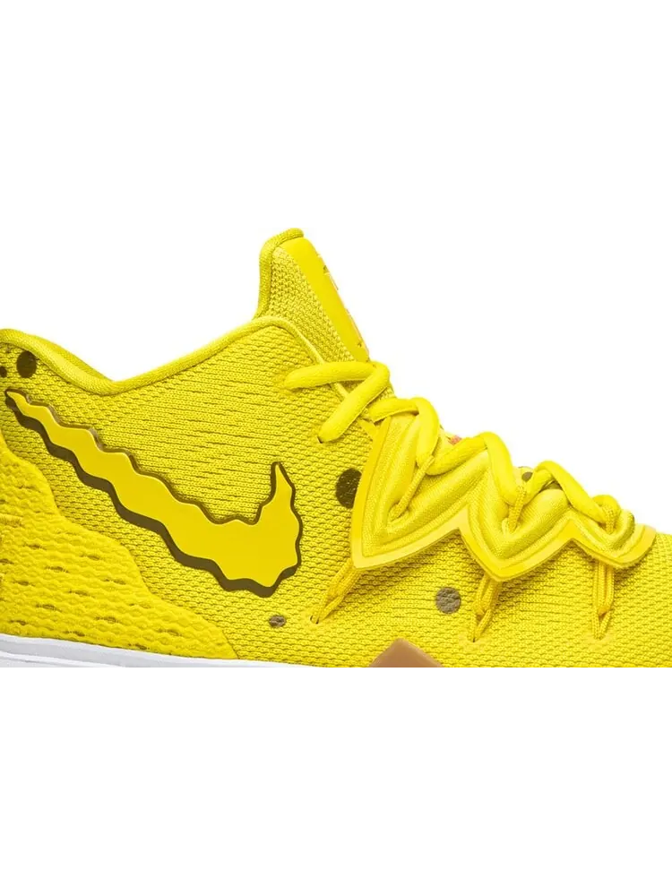 Кроссовки Nike SpongeBob SquarePants x Kyrie 5 GS 'SpongeBob' — изображение 2 из 8, желтый
