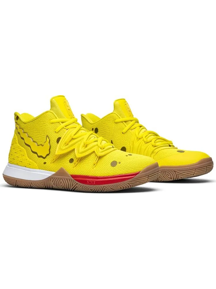Кроссовки Nike SpongeBob SquarePants x Kyrie 5 GS 'SpongeBob' — изображение 8 из 8, желтый