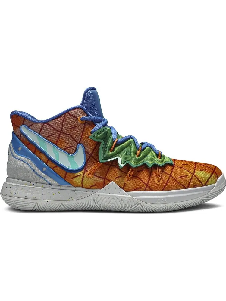 Кроссовки Nike SpongeBob SquarePants x Kyrie 5 GS 'Pineapple House' — изображение 1 из 8, оранжевый