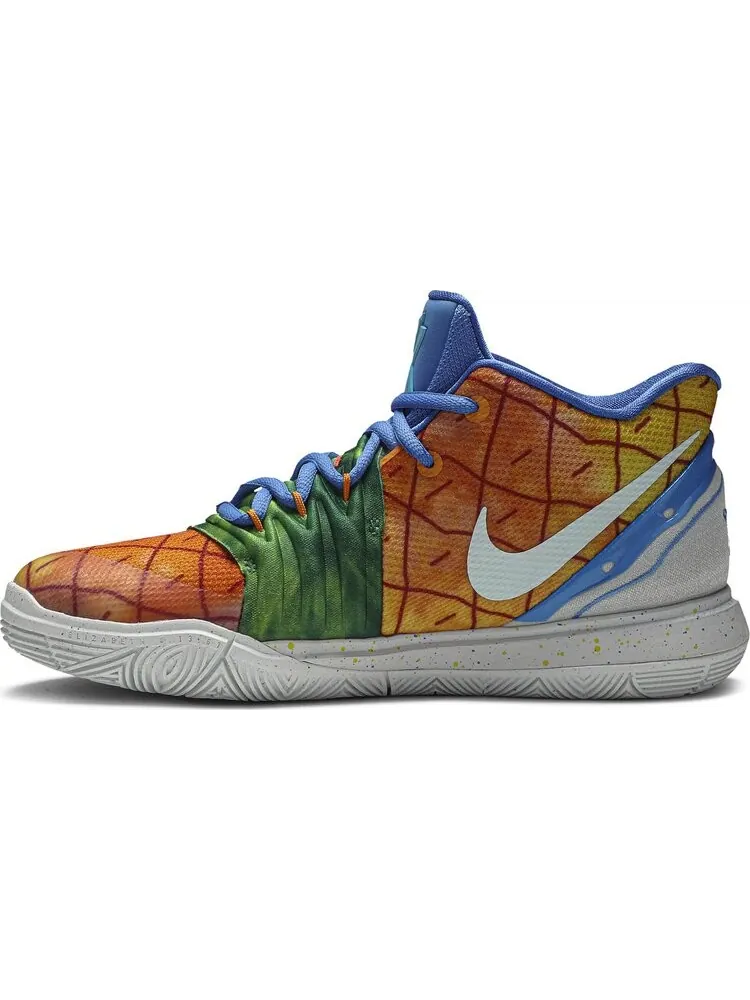 Кроссовки Nike SpongeBob SquarePants x Kyrie 5 GS 'Pineapple House' — изображение 3 из 8, оранжевый