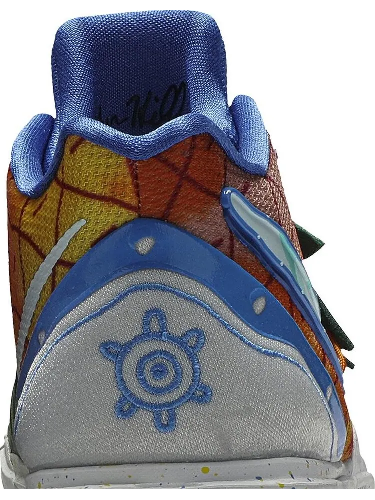 Кроссовки Nike SpongeBob SquarePants x Kyrie 5 GS 'Pineapple House' — изображение 7 из 8, оранжевый
