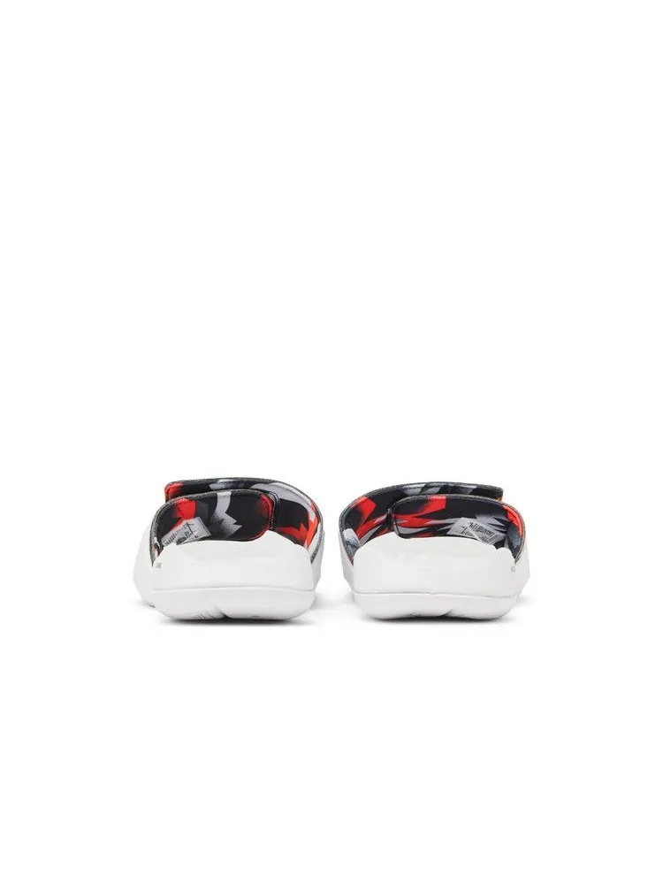 Сандалии Air Jordan Paris Saint-Germain x Jordan Hydro Slide 7 V2 'White Black' — изображение 7 из 9, белый/черный