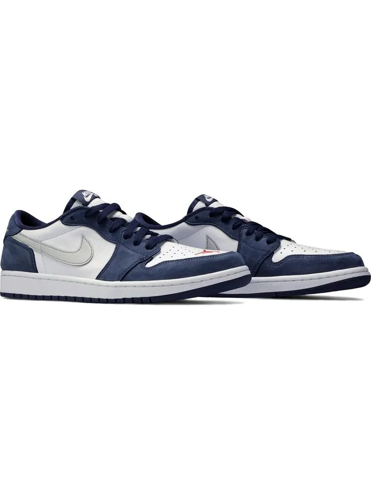 Кроссовки Eric Koston x Air Jordan 1 Low SB Midnight Navy — изображение 8 из 8, синий