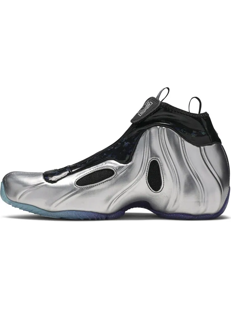 Кроссовки Nike Air Flightposite One 'China Hoop Dreams' — изображение 3 из 8, серебряный