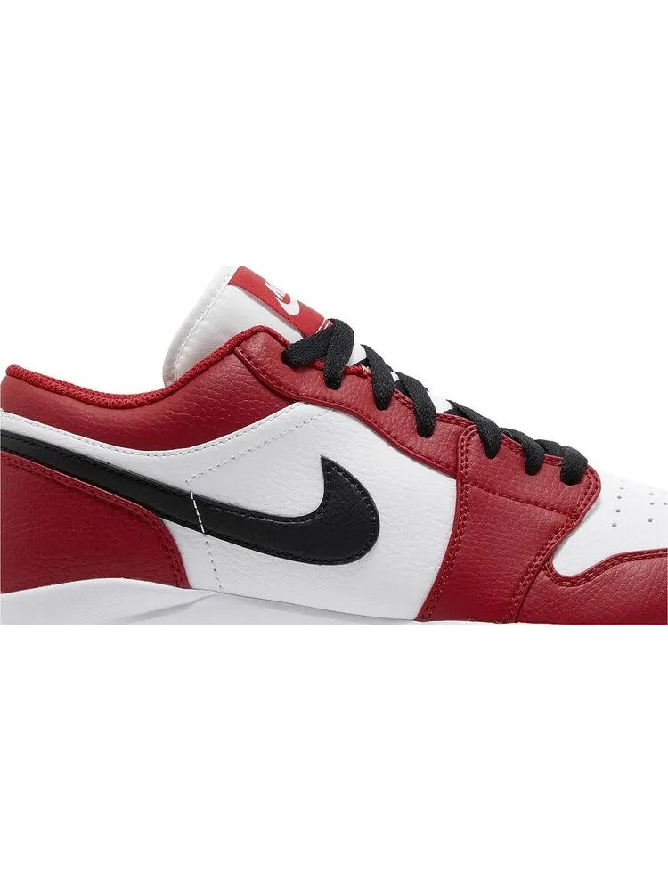 Кроссовки Air Jordan 1 Retro MCS Low 'Chicago' — изображение 2 из 4, красный