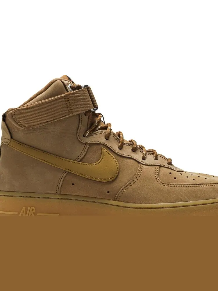 Кроссовки Nike Air Force 1 High 'Flax' 2019 — изображение 2 из 8, загар