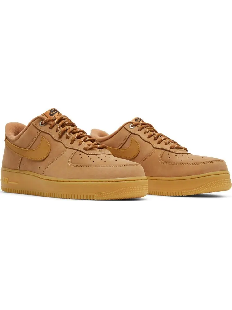 Кроссовки Nike Air Force 1 Low «Flax» (2019), классический дизайн — изображение 4 из 9, бежевый