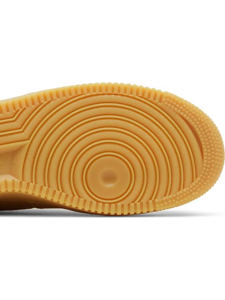 Кроссовки Nike Air Force 1 Low «Flax» (2019), классический дизайн — изображение 8 из 9, бежевый