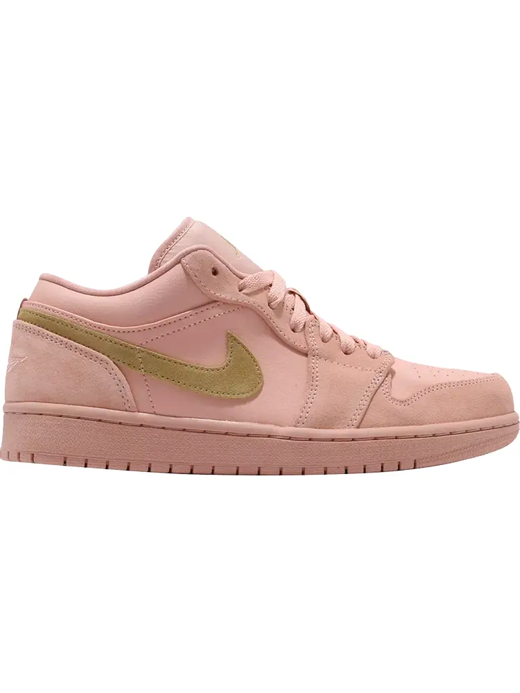 Кроссовки Air Jordan 1 Low Coral Stardust — изображение 1 из 1, розовый