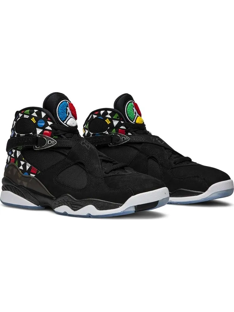 Кроссовки Air Jordan 8 Retro Quai 54 — изображение 8 из 8, черный
