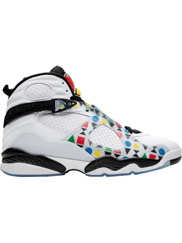 Кроссовки Air Jordan 8 Retro Quai 54 — изображение 1 из 1, белый