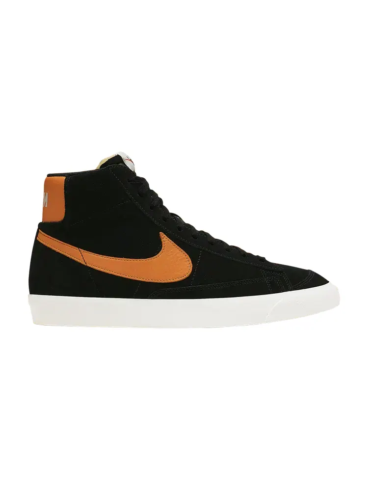 Кроссовки Nike Blazer Mid Vintage 'Black Amber' — изображение 1 из 1, черный