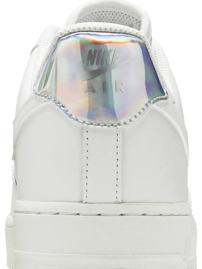 Кроссовки Nike Wmns Air Force 1 Low 'White Iridescent' — изображение 7 из 8, белый