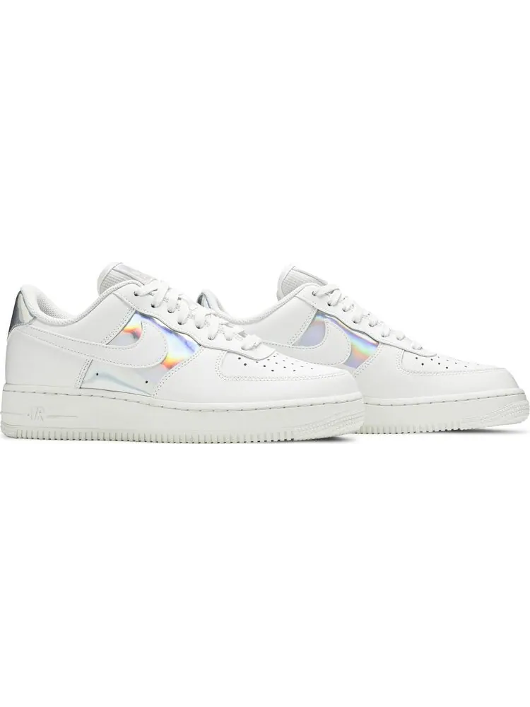 Кроссовки Nike Wmns Air Force 1 Low 'White Iridescent' — изображение 8 из 8, белый