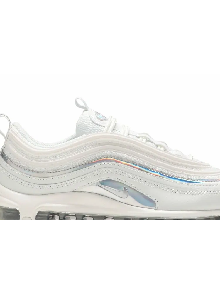 Кроссовки Nike Wmns Air Max 97 '白色虹彩' 波鞋 — изображение 2 из 4, белый