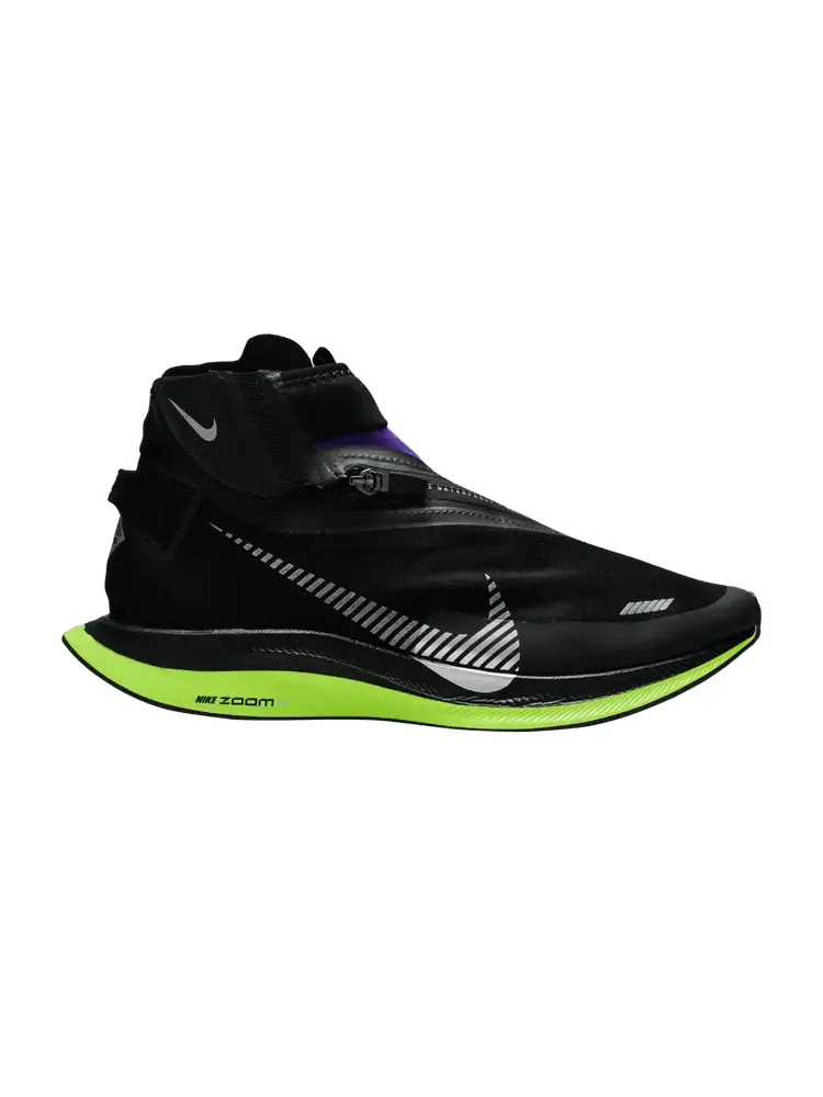 Кроссовки Nike Wmns Zoom Pegasus Turbo Shield WP 'Black Voltage Purple' — изображение 1 из 9