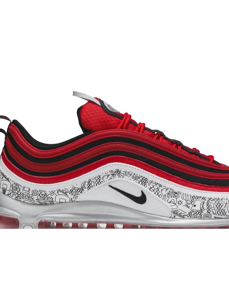 Кроссовки Nike Jayson Tatum x Air Max 97 'Saint Louis Roots' — изображение 2 из 4, красный