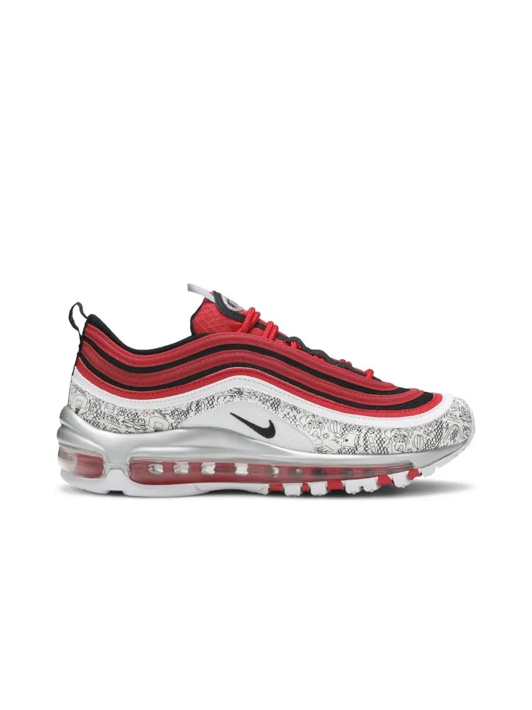 Кроссовки Nike Jayson Tatum x Air Max 97 GS 'Saint Louis Roots' — изображение 1 из 4, красный
