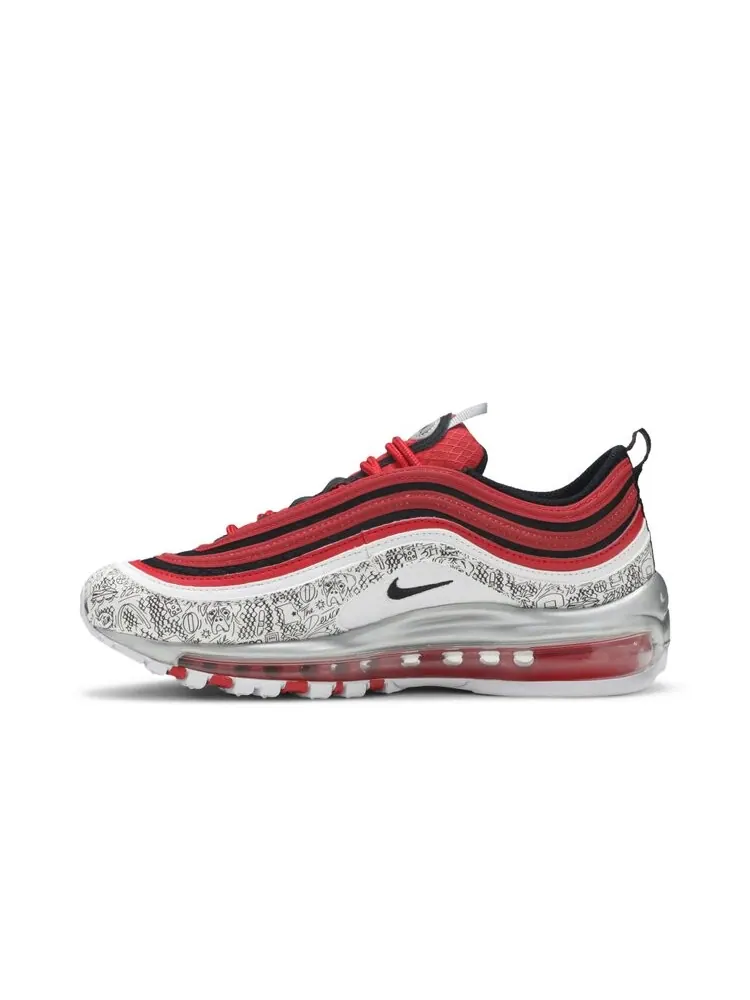 Кроссовки Nike Jayson Tatum x Air Max 97 GS 'Saint Louis Roots' — изображение 3 из 4, красный