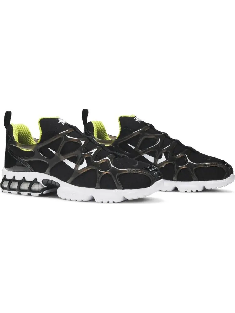 Кроссовки Nike Stussy x Air Zoom Spiridon Kukini 'Black' — изображение 8 из 8, черный