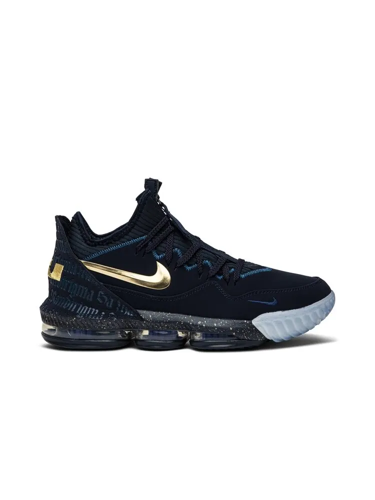 Кроссовки Nike Titan x LeBron 16 Low — изображение 1 из 4, синий